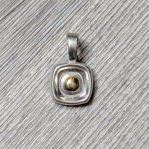 Retired Silpada sterling silver pendant S1280